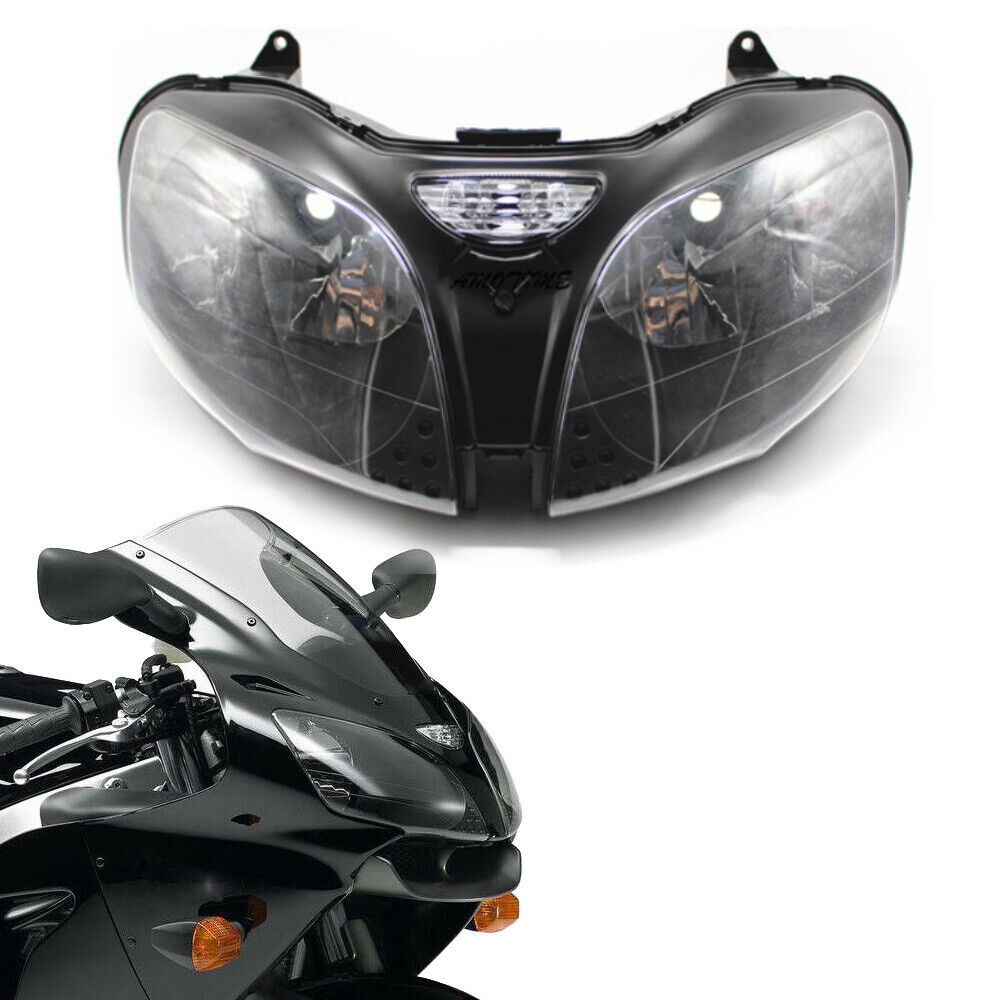 Headlight  Headlamp Assembly For Kawasaki ZX6R 2000 2001 2002 /ZZR600 2000-2008