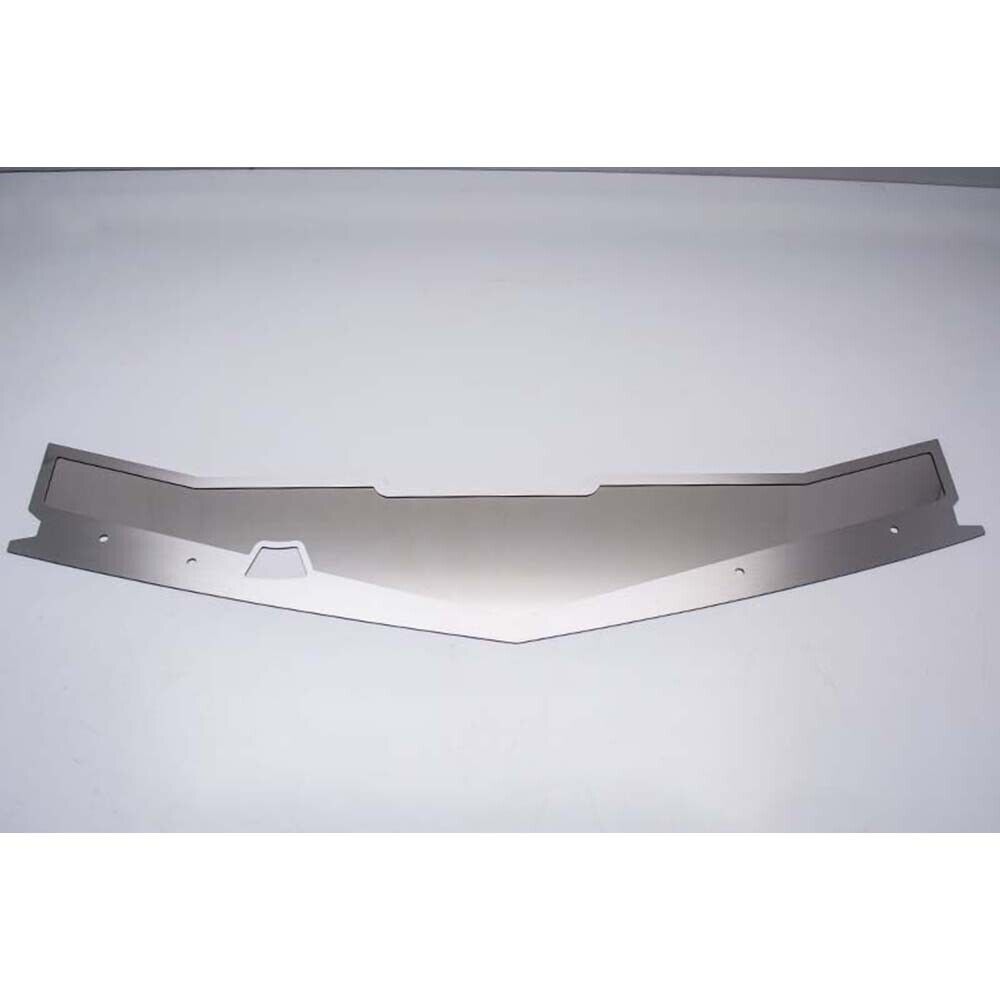 Polished Stainless Steel Front Header Plate for 2004-2009 Cadillac XLR