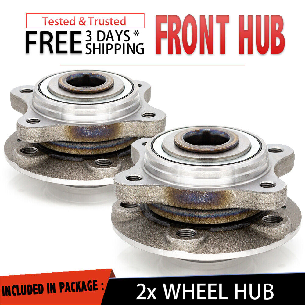 2x 513194 Front  Wheel Hub Bearing Assembly For Volvo XC70 V70 S80 S60 Pair