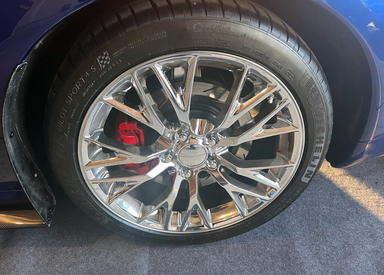 Like New - C6 Corvette Wheel and Tire Package (~4k miles total)