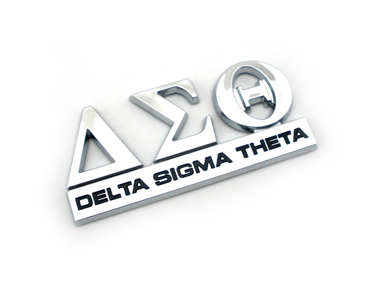 3D DST delta sigma thelta Sorority car sticker motorcycle emblem bike badge