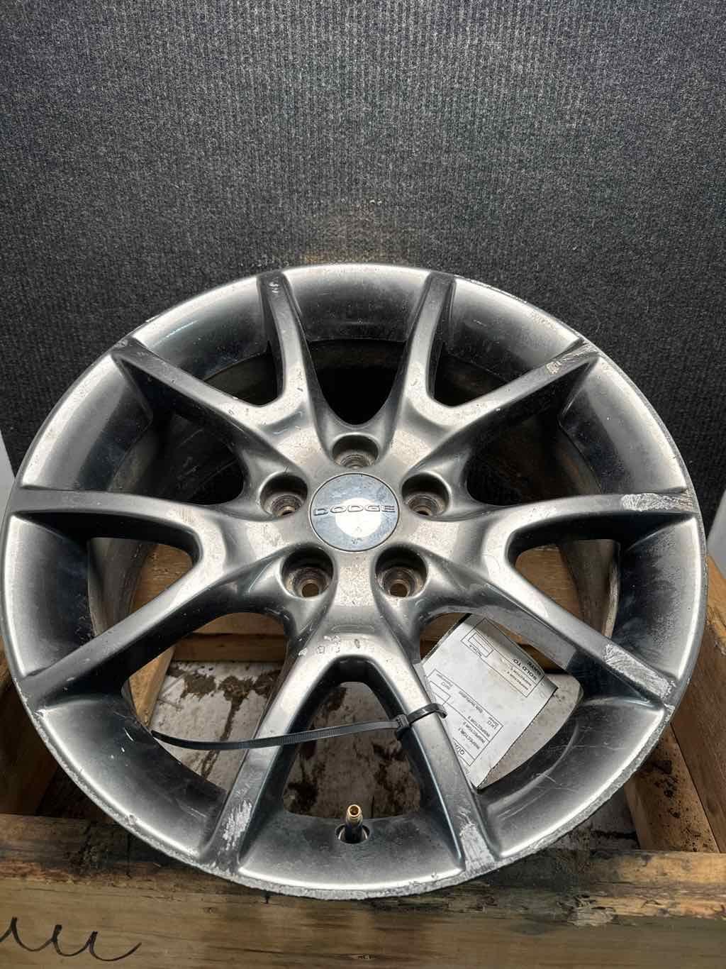 13 14 15 16 DODGE DART Wheel 17x7-1/2 (alloy) 5 Double Spoke Dark Gray
