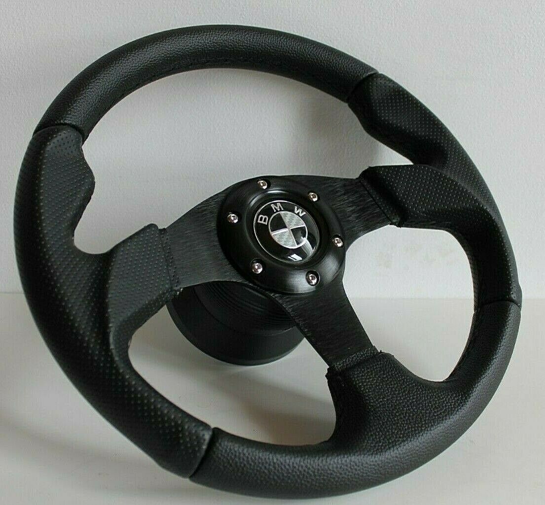 Steering Wheel fits For BMW Sport Racing Perforated Leather E31 E34 E36 Z3 92-98
