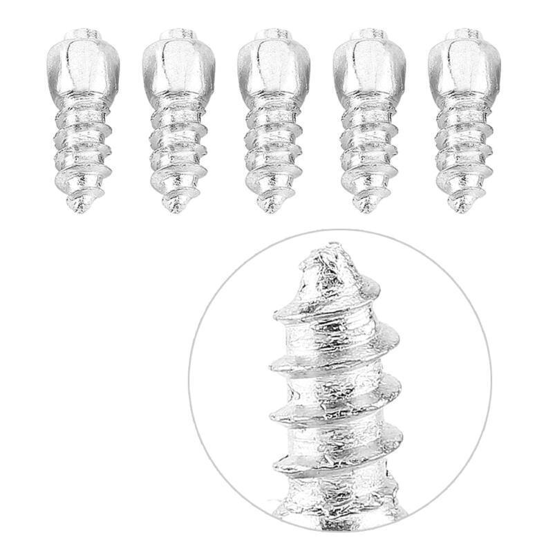 100Pcs Track Tire Ice Studs Snowmobile Spike Screw Spikes
