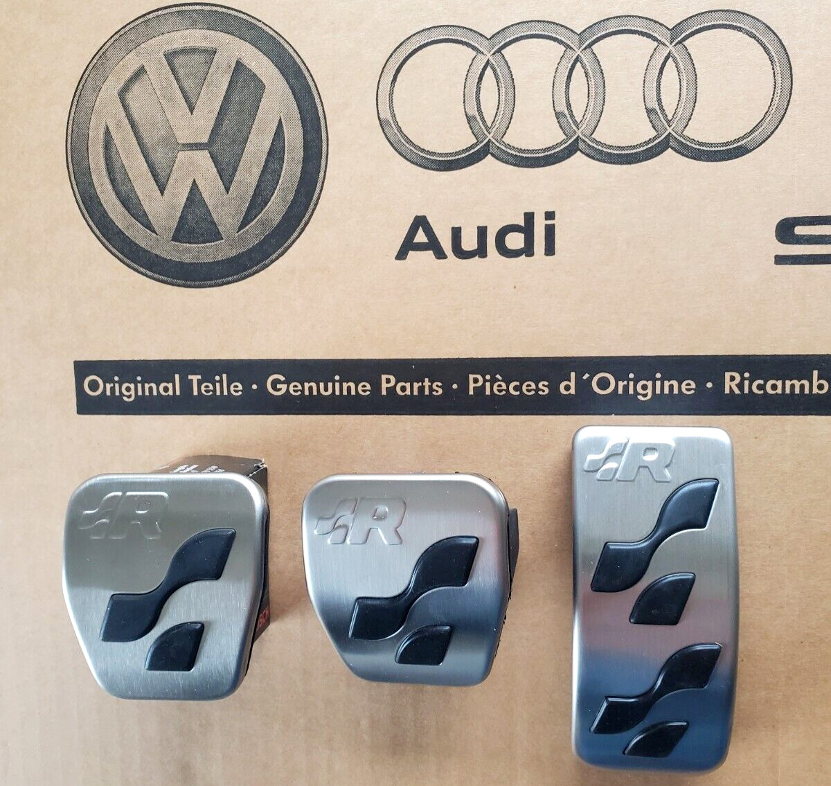 Original VW Golf 4 R-Line R32 Pedal Covers Pedals Pads Bora Lupo Beetle Polo New