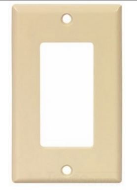 Cooper Wire GFI WALL PLATE IVORY 2151VBOX