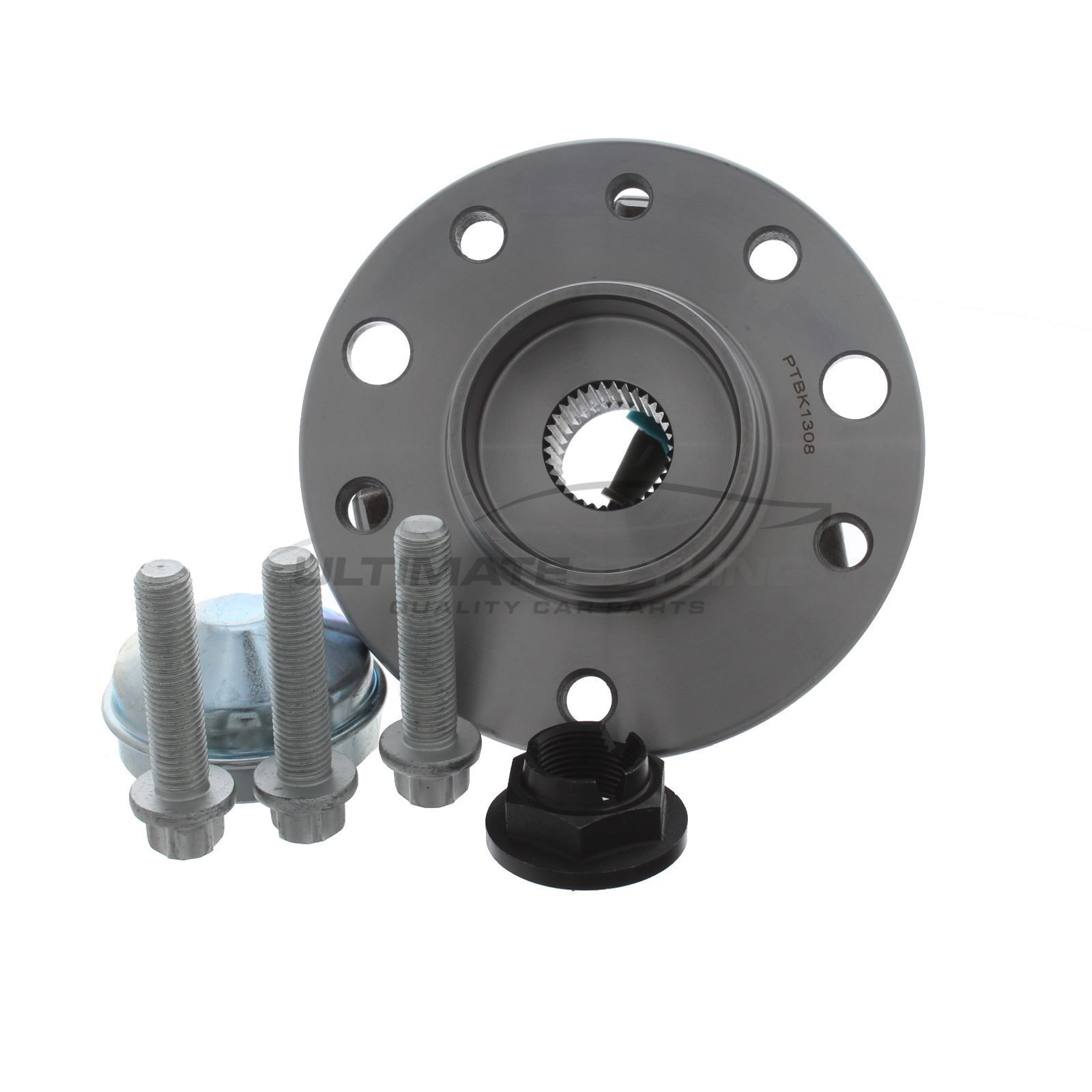 Front Wheel Bearing Hub Kit With ABS Vauxhall Astra H Mk5 2004-2011 5 Stud 25mm