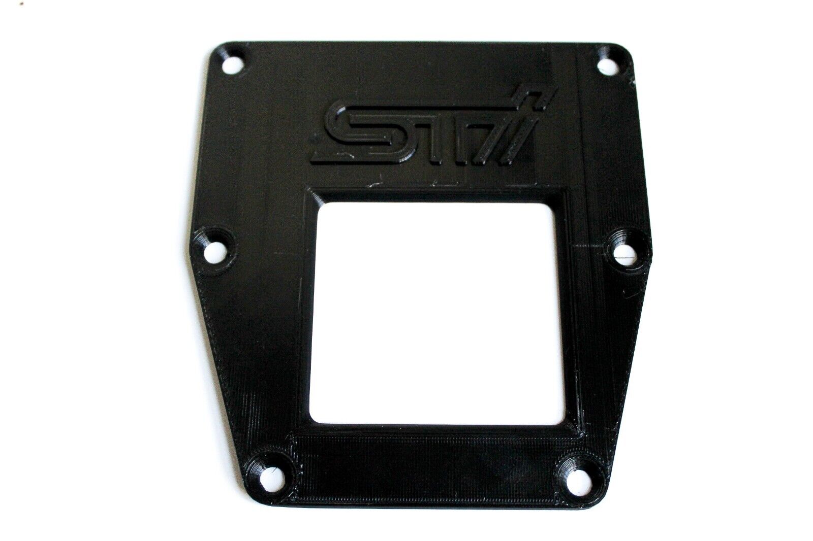 02-07 Subaru Impreza WRX/STI 6-Speed Shift Boot Delete Plate - STI Lettering