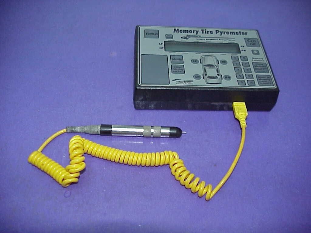Longacre 10 Function Memory Tire Pyrometer with Probe ------------Not Working