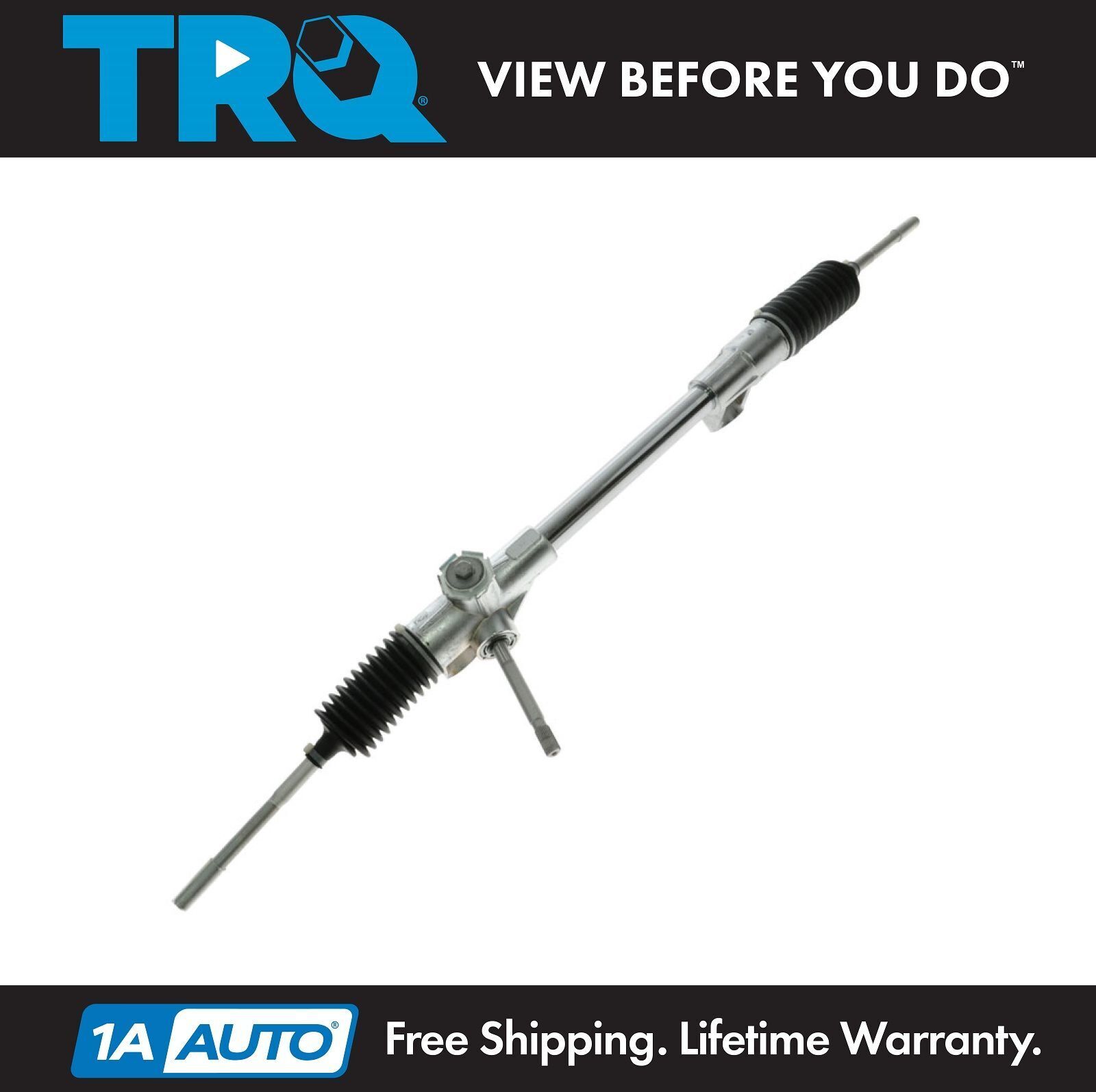 TRQ New Manual Steering Rack & Pinion Fits 74-80 Ford Mustang II Pinto Bobcat