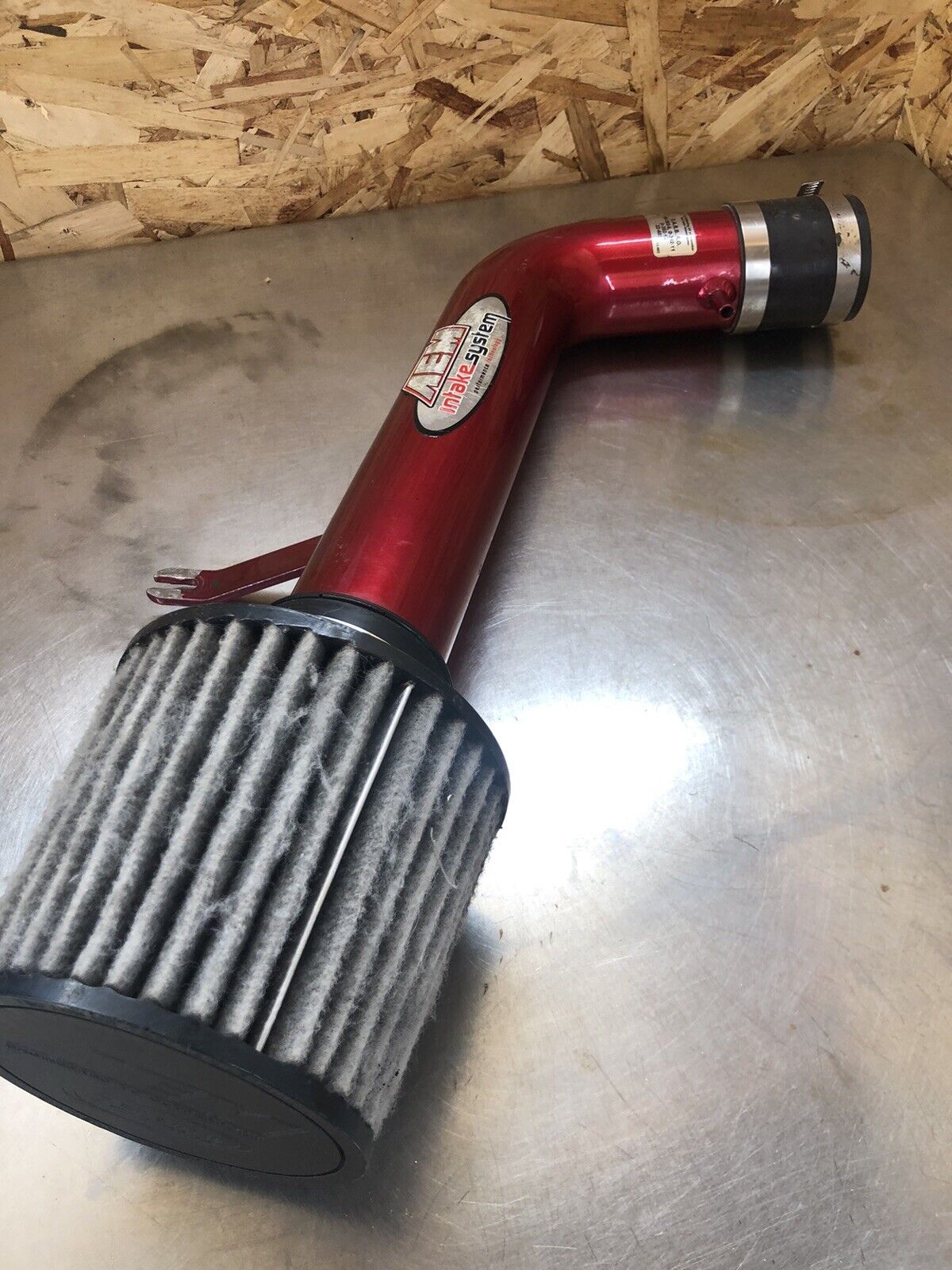 AEM Red Short Ram Intake for 94-01 Integra RS/LS/GS **CARB LEGAL**
