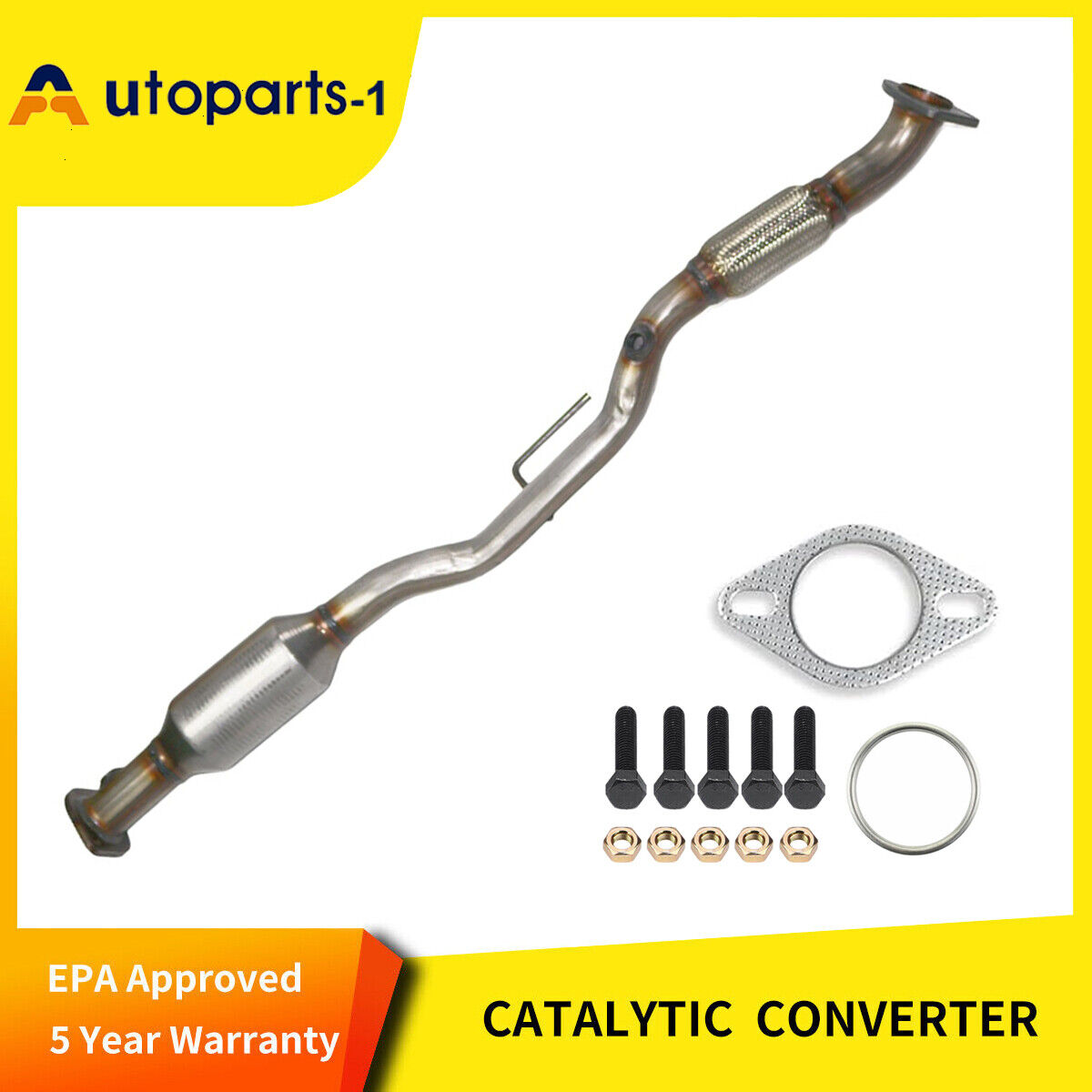 Exhaust Flex Pipe Catalytic Converter For 2007 2008-2018 Nissan Altima 2.5L EPA