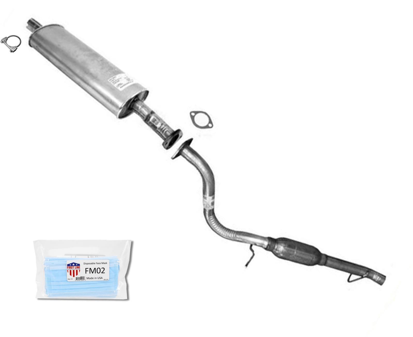 Muffler Resonator Exhaust System Fits Ford Escape 2.0L 3.0L 2001-2004