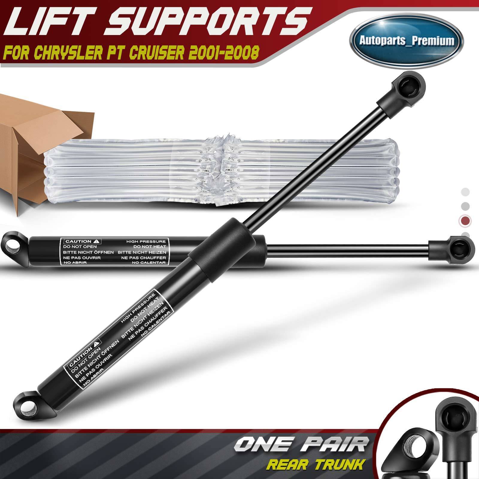 2x Rear Trunk Lift Supports Shocks for Mercedes Benz W220 S350 S500 S65 AMG S600