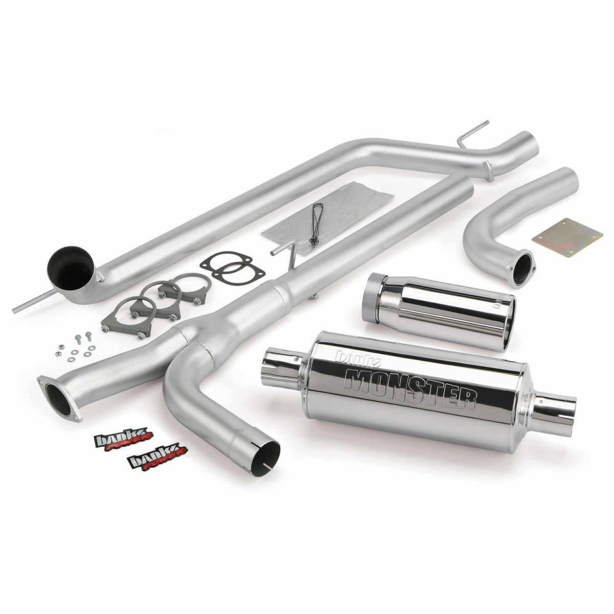 BANKS CATBACK EXHAUST SYSTEM STAINLESS STEEL FOR 2004-2015 NISSAN TITAN 5.6L V8