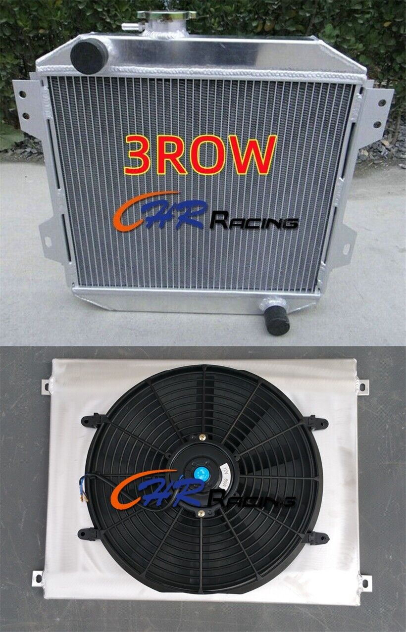 Radiator+Shroud+Fan For Ford Capri MK1 MK2 MK3 Kent 1.3L 1.6L/2.0L Essex/Escort