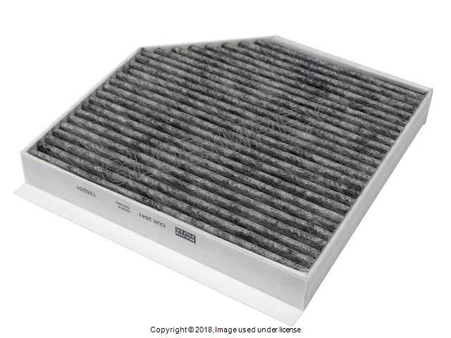 AUDI A6 A7 A8 QUATTRO (2012-2017) Cabin Air Filter (Charcoal Activated) MANN OEM