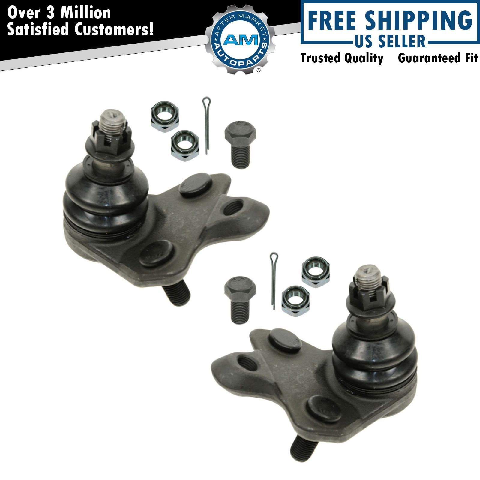 Front Lower Ball Joint Left L & R Right Pair Set Of 2 For Vibe Matrix Corolla tC