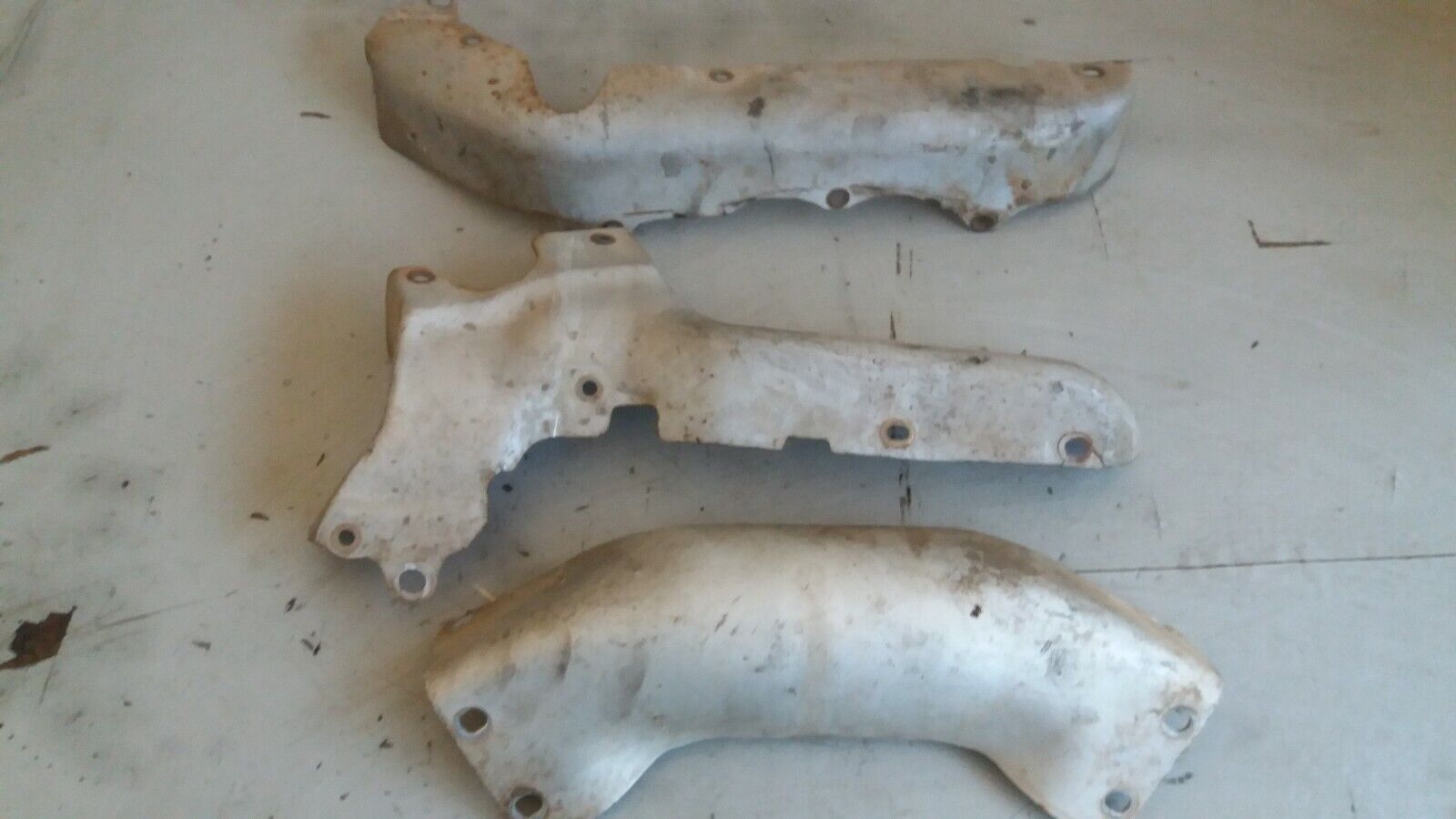 Nissan z31 300zx exhaust manifold covers complete set 