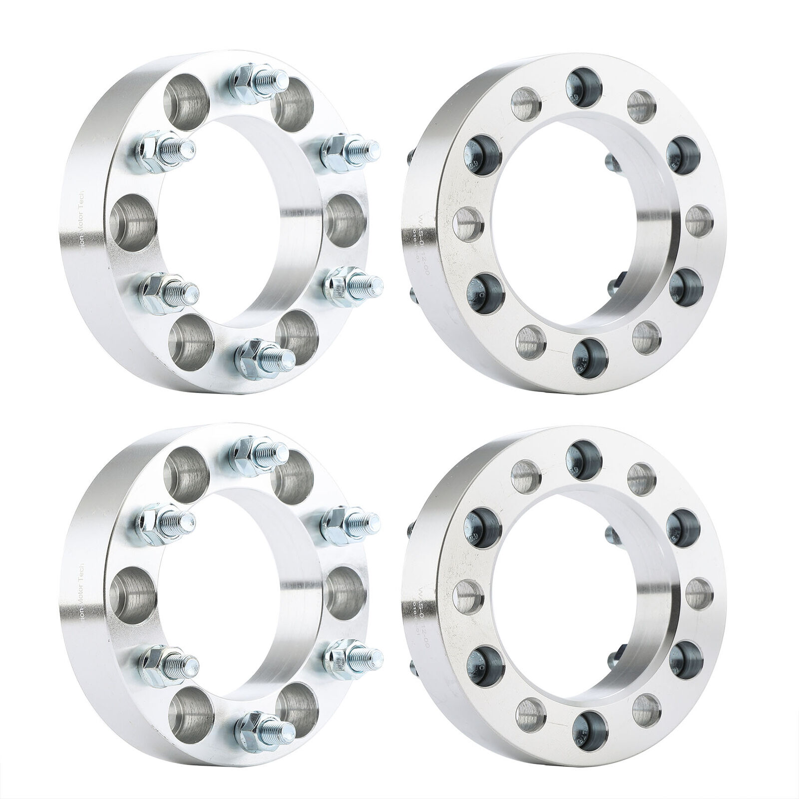 4X WHEEL SPACERS ADAPTERS 1.5''¦ 6X5.5 12x1.5'' FIT TACOMA  4RUNNER ONLY 6 LUGS