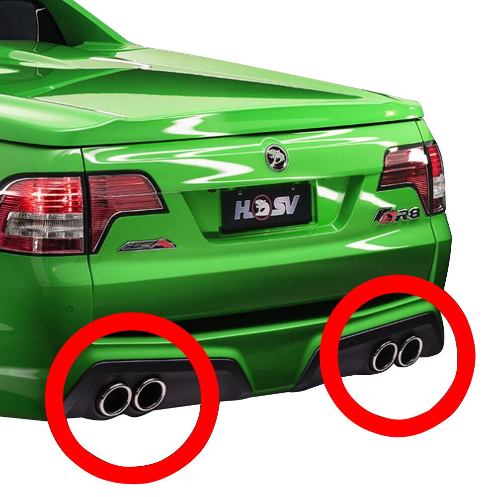 Genuine HSV Exhaust Finishers Exhaust Tips Left Right VF GenF2 GenF-2 Maloo