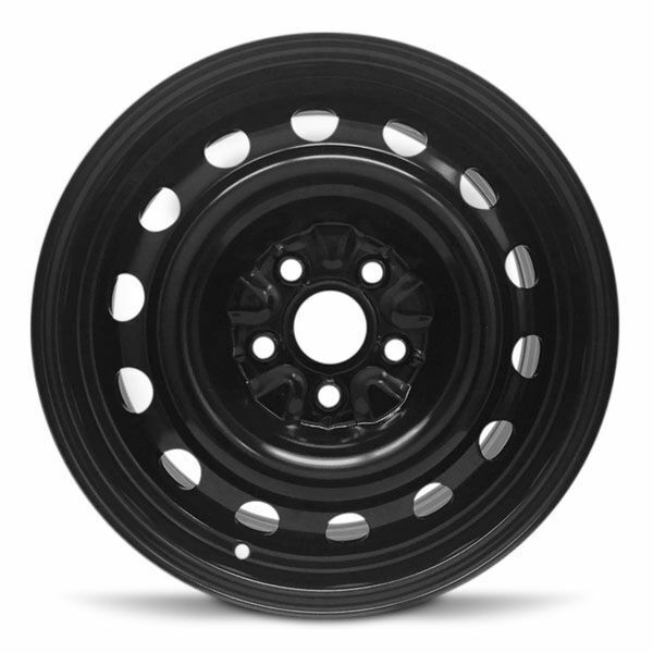 New Wheel For (12-20) Volkswagen Passat 16 Inch (16x6.5”) Black Steel Rim