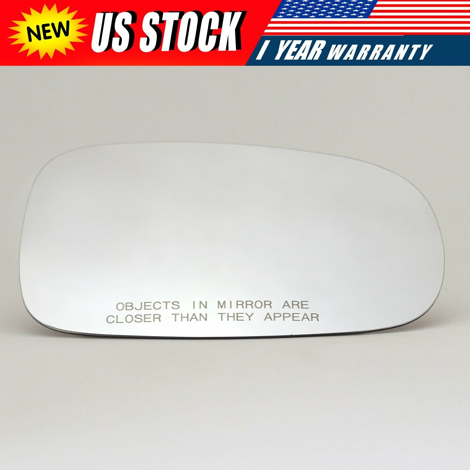 For 2003-2011 SAAB 9-3 95 93 9-5 Right Passenger Side Mirror Glass Full Adhesive