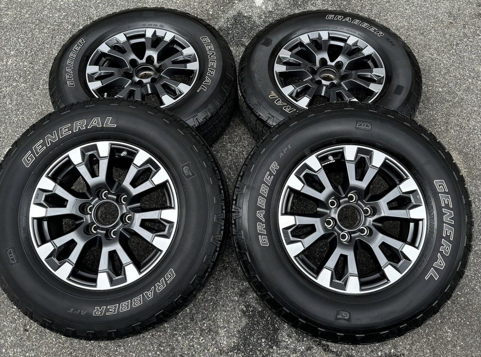 New 2022 Nissan Titan Pro X Armada 18” Wheels Rims Tires 275/70/18 OEM 6x139.7