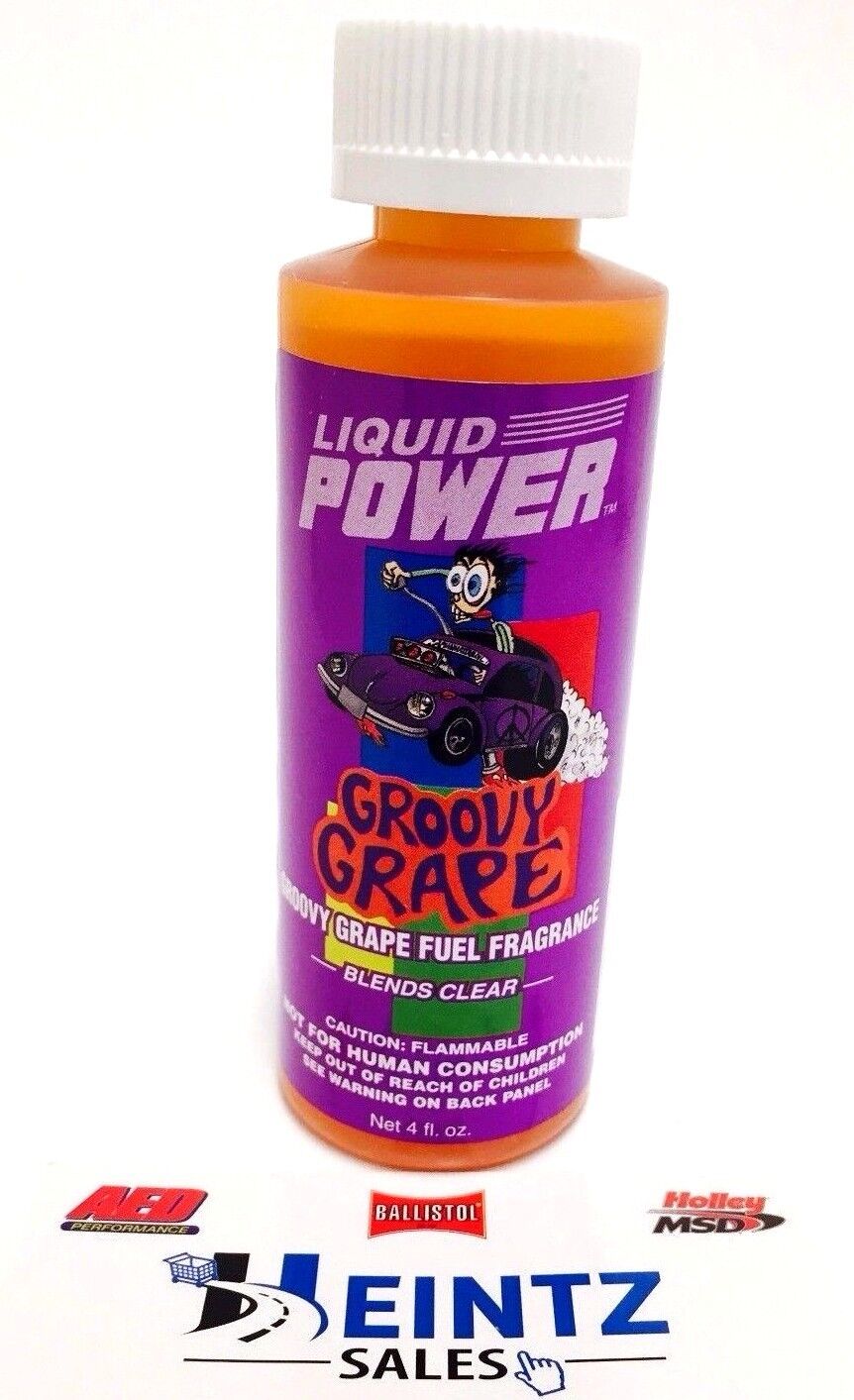 Power Plus Lubricants Groovy Grape Fuel Fragrance for Car, Motorcycle, ATV, IMCA