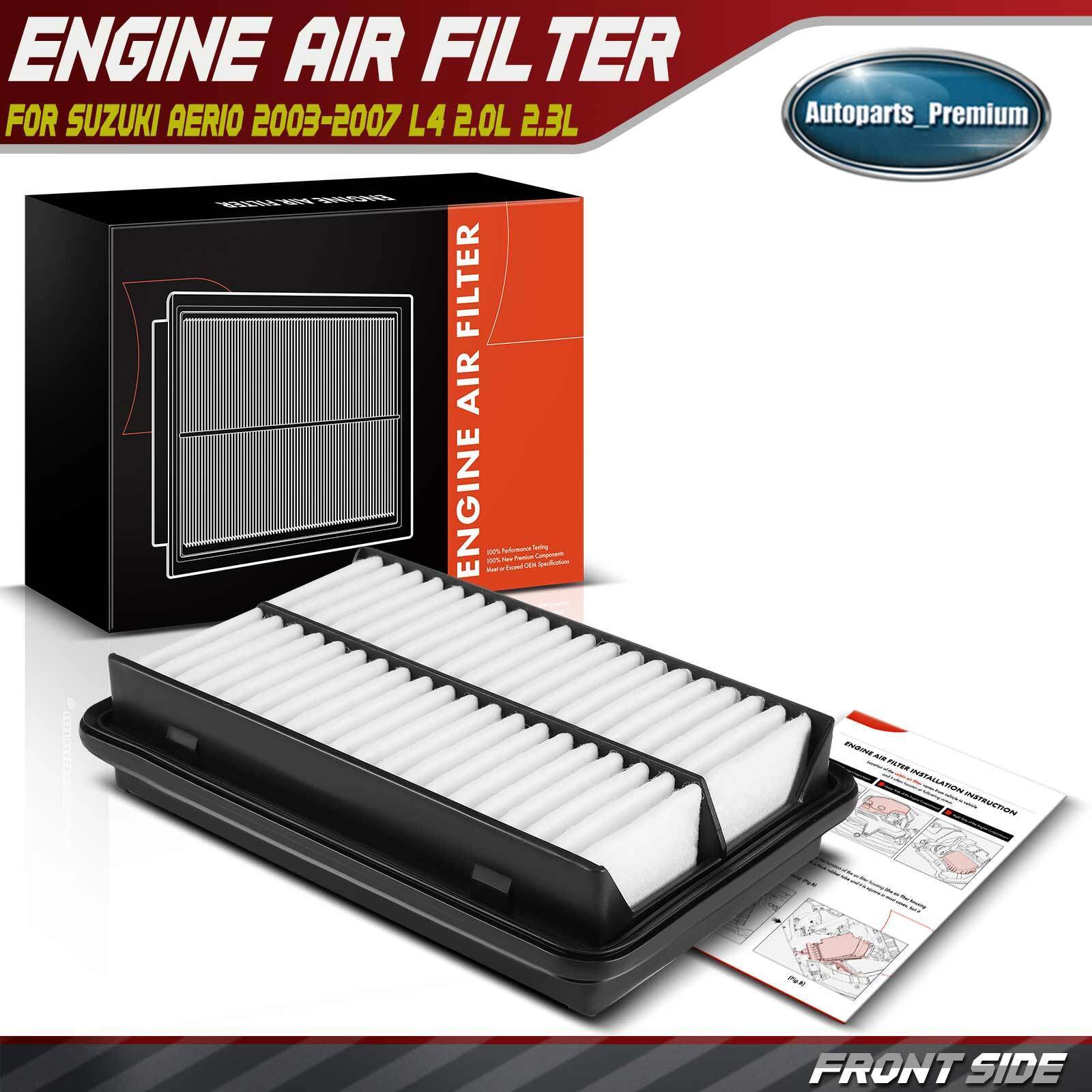 Engine Air Filter for Suzuki Aerio 2003 2004 2005 2006 2007 2.0L 2.3L 1378054G10