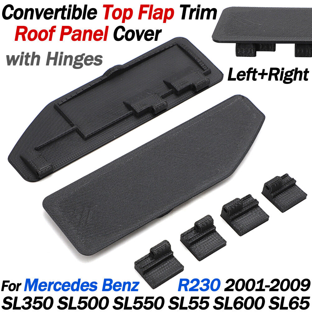 Convertible Top Flap Trim Roof Panel Cover For Mercedes R230 SL350 SL500 SL600 B
