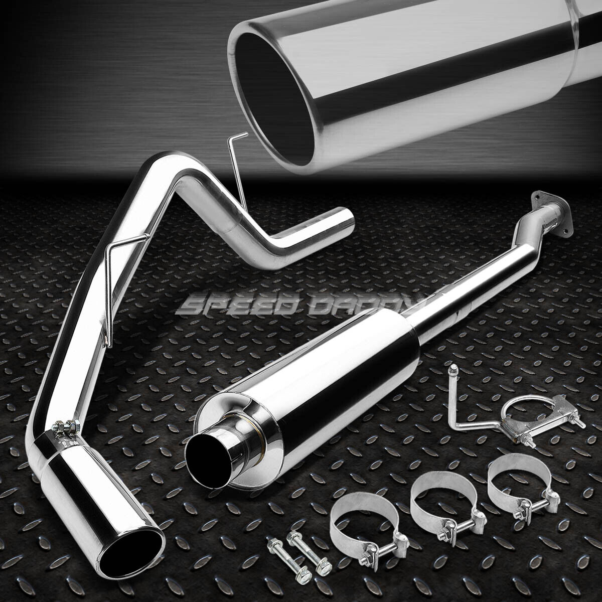 STAINLESS STEEL RACING CAT BACK EXHAUST 3