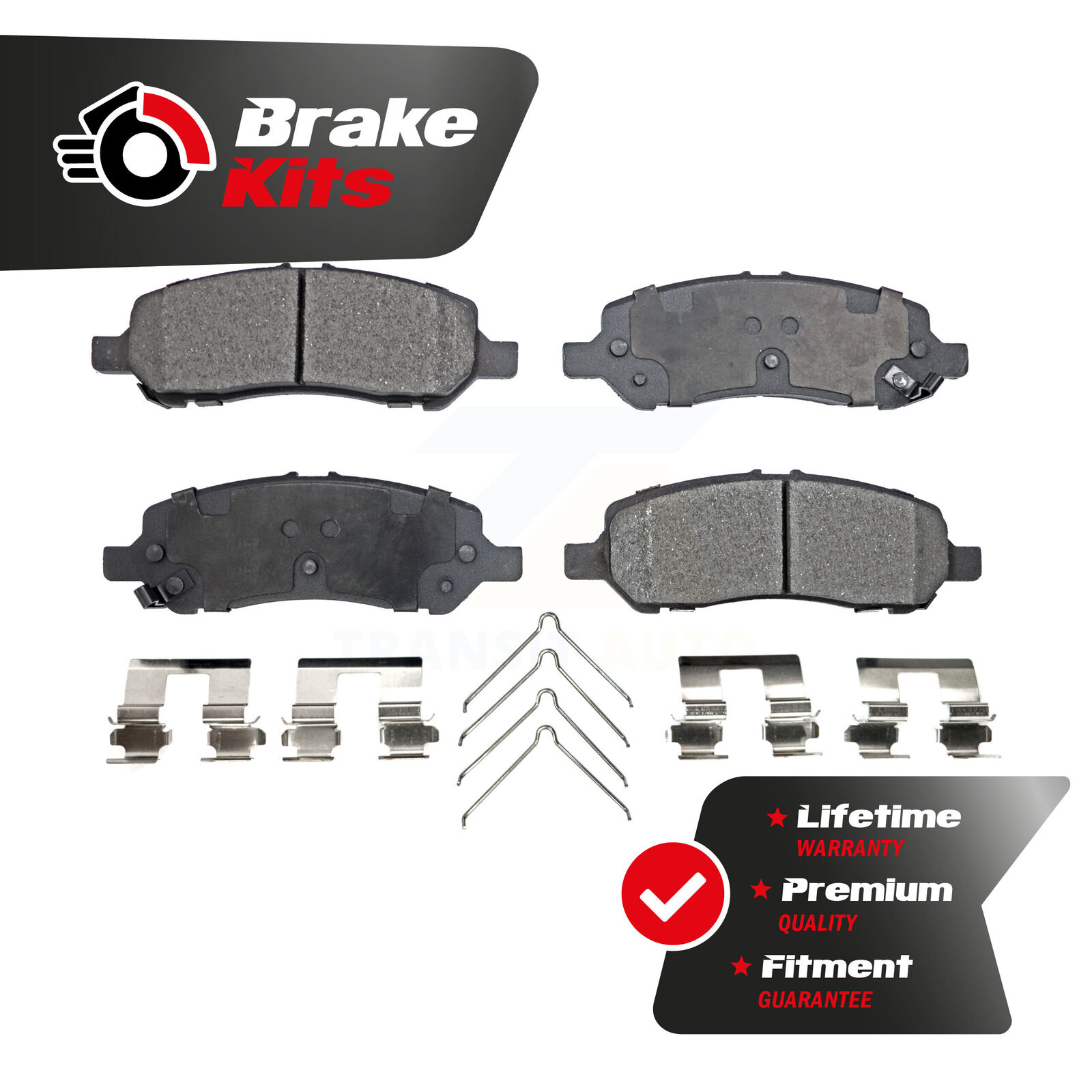 Rear Ceramic Brake Pads Set For 2013-2016 Dodge Dart