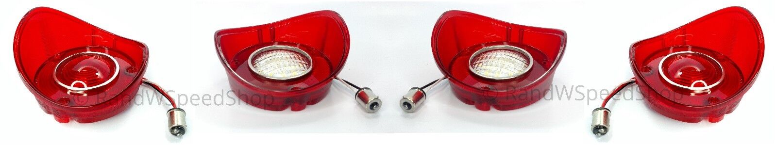 Set LED Tail Lights & Reverse Lamps for 1972 Chevy Chevelle SS & Malibu