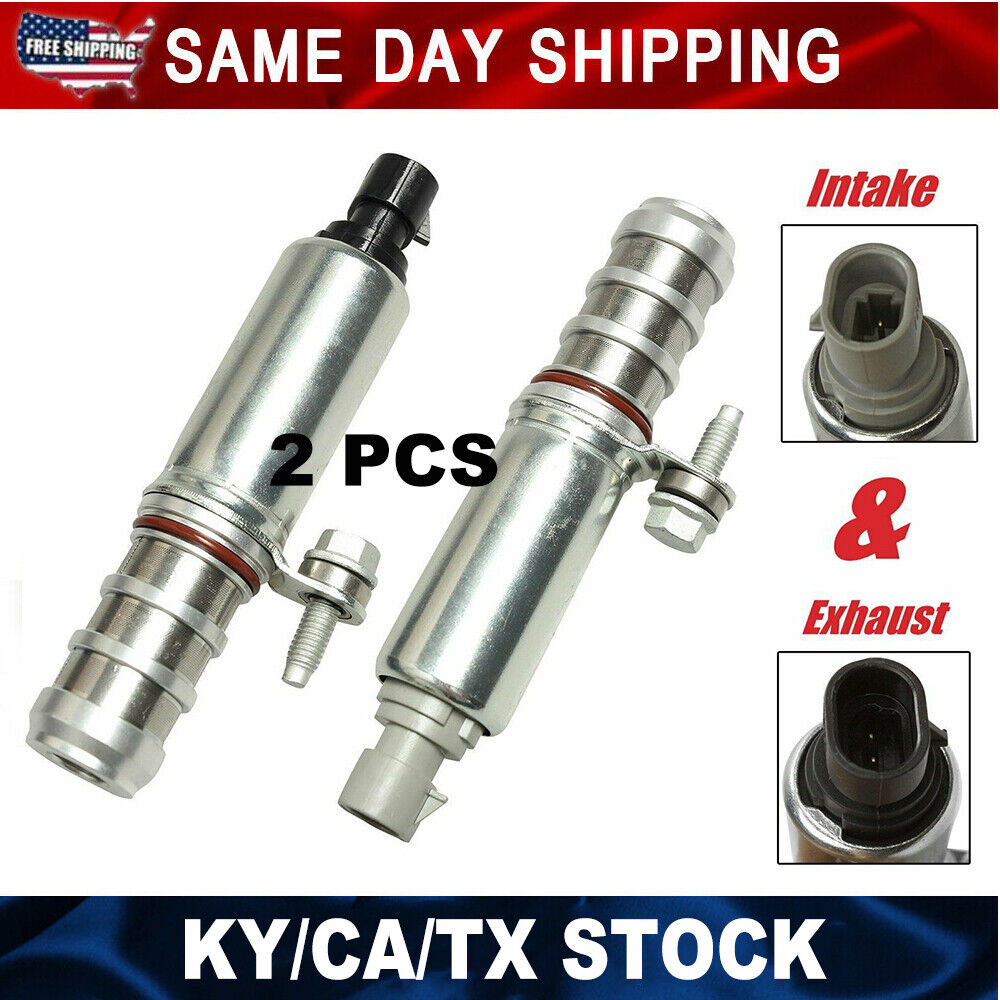 Intake & Exhaust Camshaft Position Actuator VVT Solenoid Valve for Malibu Chevy