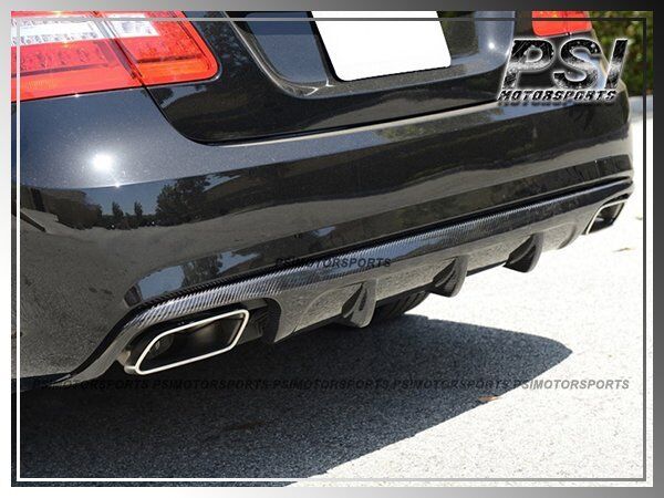Carbon Fiber V-Style Rear Diffuser Mercedes-Benz W212 E-Class E63 E550 AMG Only