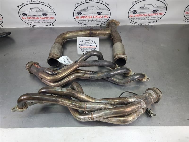 2005 Chevy SSR OBXR Stainless Long Tube Header Pair LH/RH w/ Connecting Pipe
