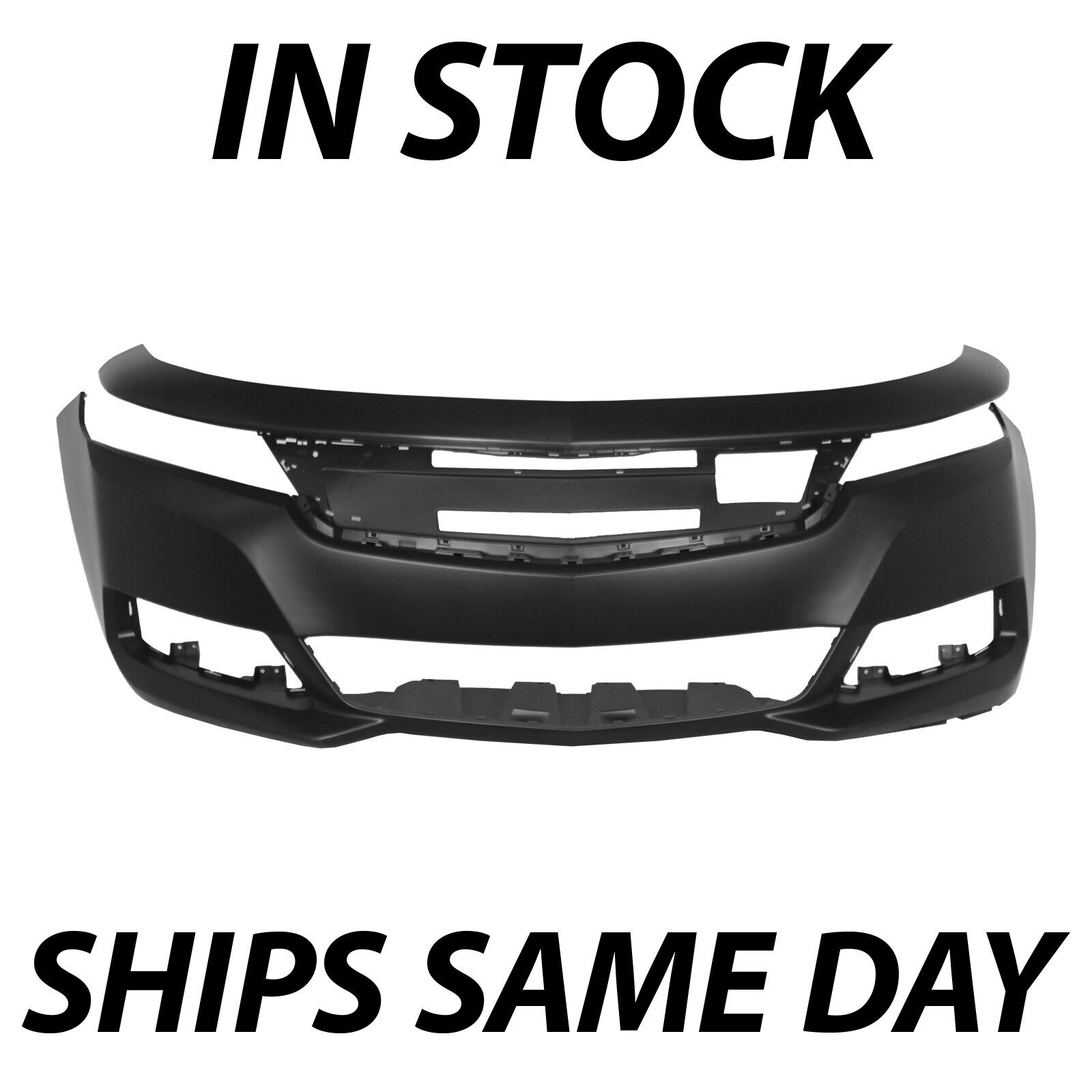 NEW Primered Front Bumper Cover Fascia Replacement for 2014-2020 Chevy Impala