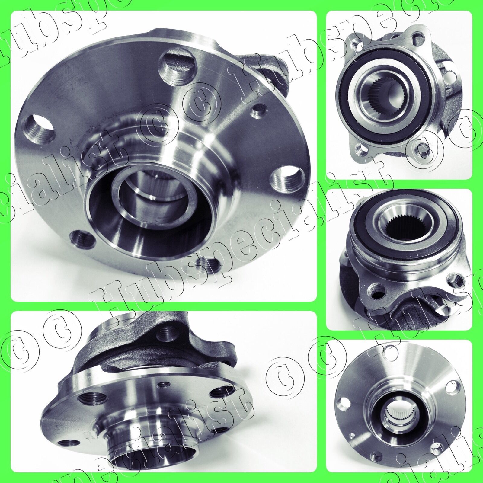FRONT WHEEL HUB BEARING ASSEMBLY FOR 2002-2004 AUDI A6 A6-QUATTRO V6 1 SIDE   