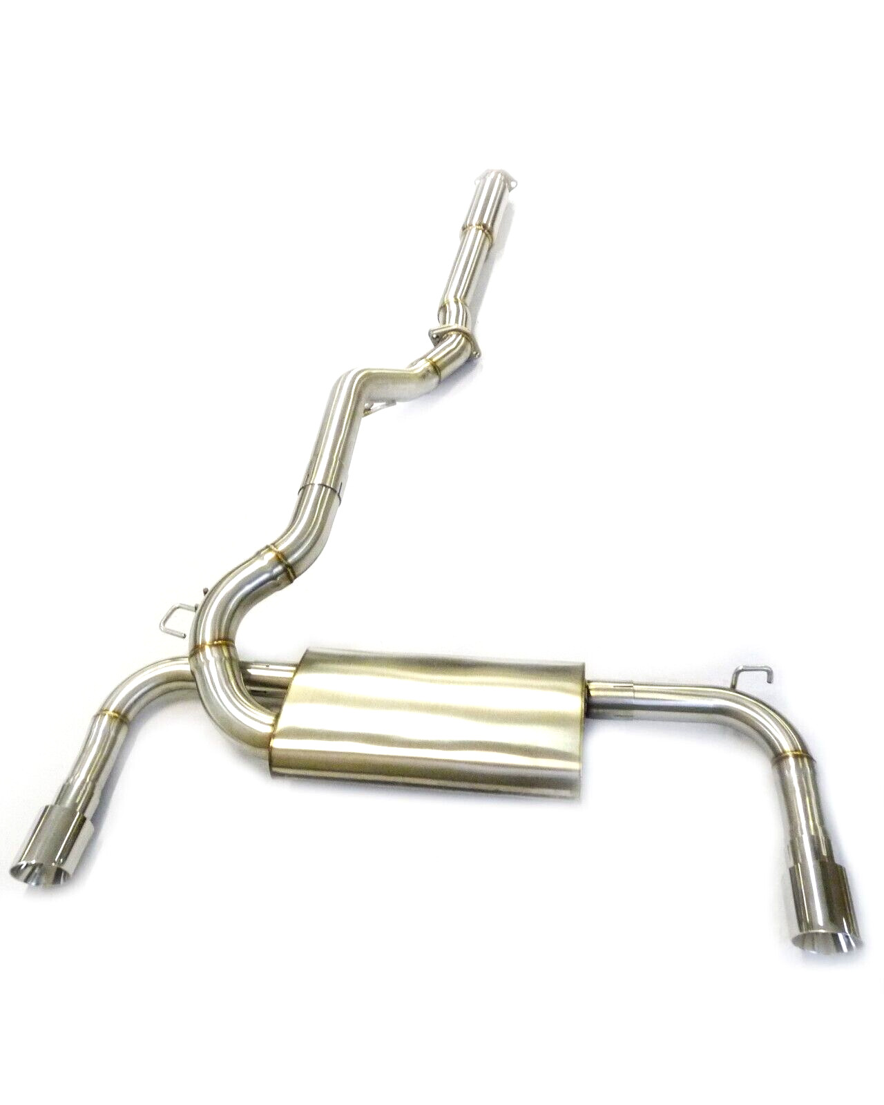Becker-P Stainless Catback Exhaust Fits For 2004 thru 2011 Volvo S40 T5 2.5L