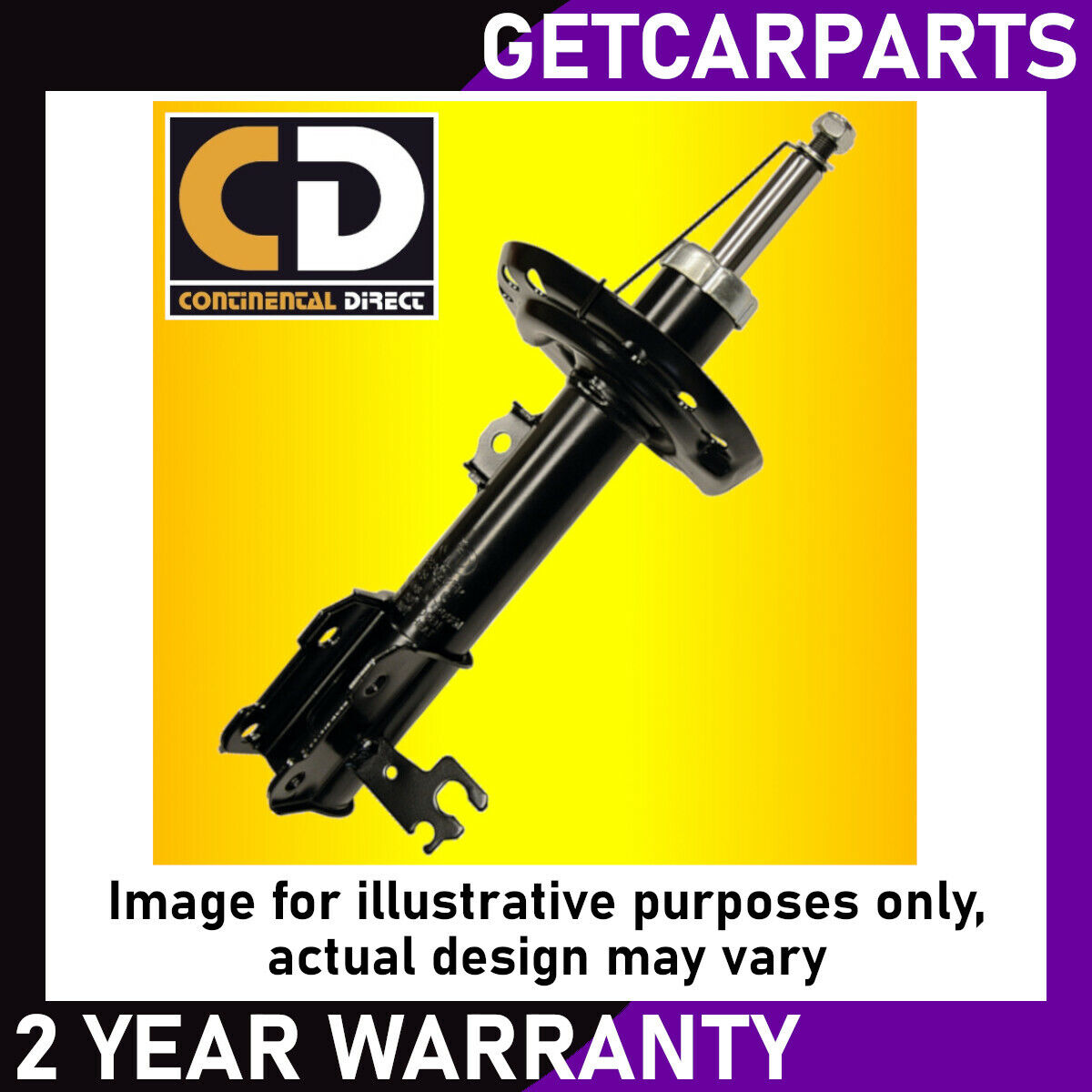SEAT Arosa 1997 - 2004 Front Shock Absorber for 1.0 / 1.4 / 1.7
