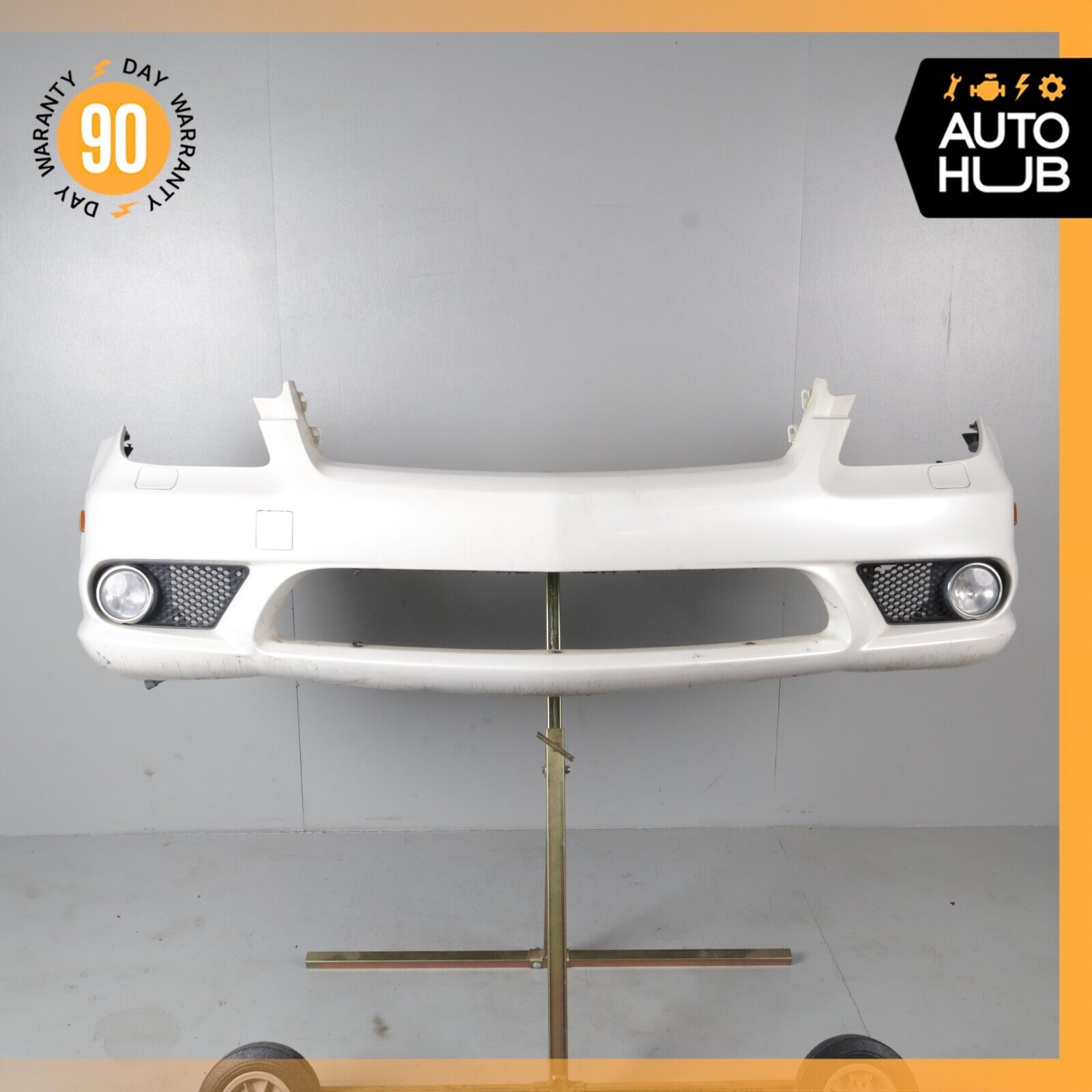 06-11 Mercedes W219 CLS550 CLS63 AMG Front Bumper Cover Assembly Pearl White OEM
