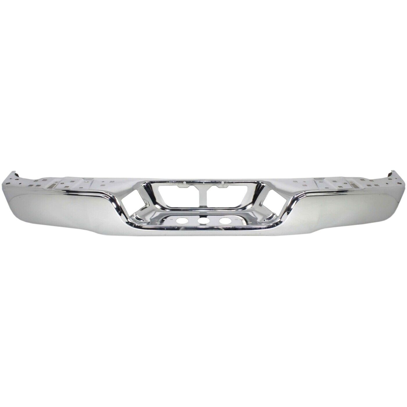 Step Bumper For 2007-2013 Toyota Tundra Face Bar w/ Rock Warrior Package Chrome