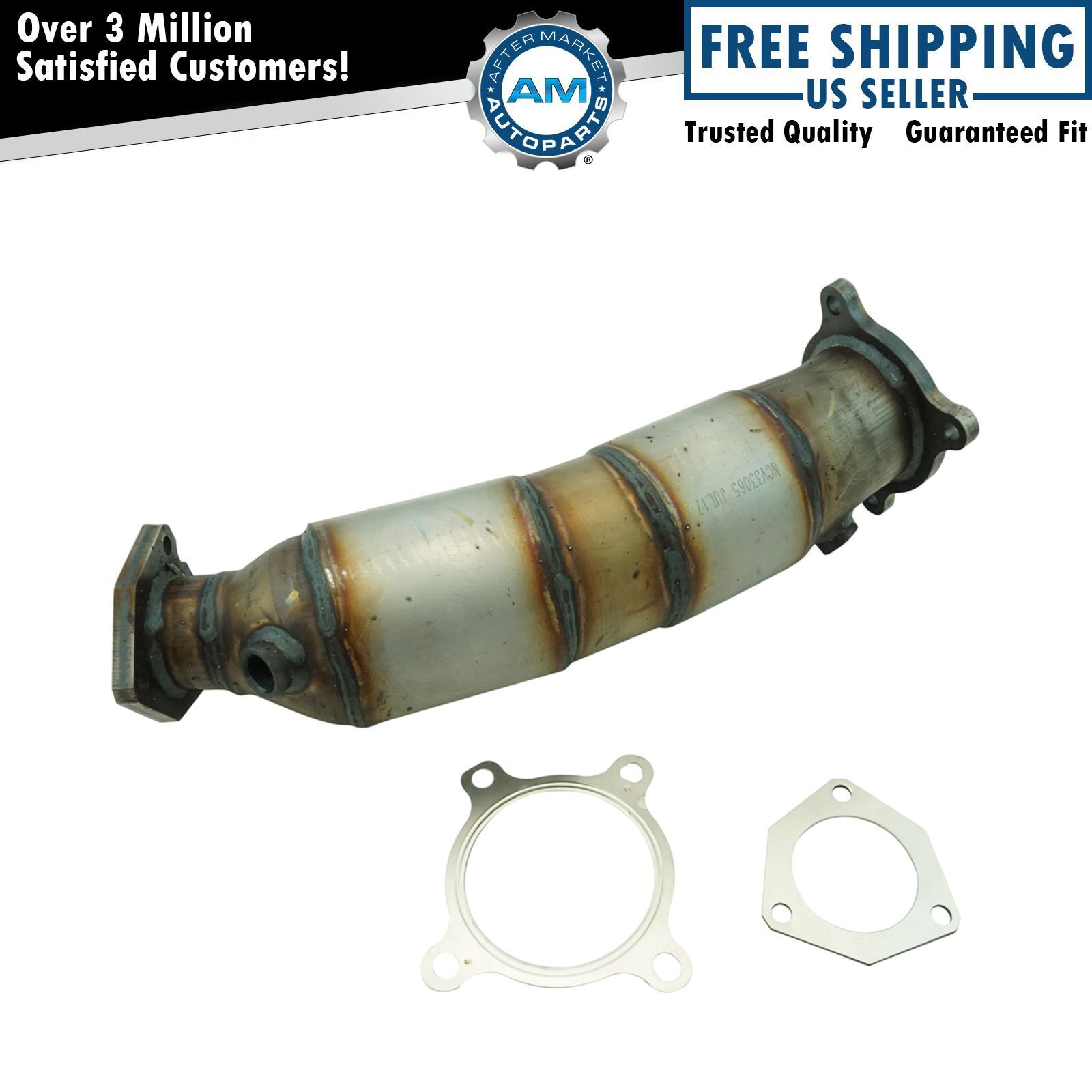 Front Direct Fit Catalytic Converter Exhaust Pipe for Audi A4 S4 RSA Cabrio New