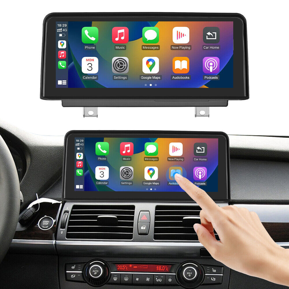 For BMW X5 E70 X6 E71 CIC 2011-2013 10.25'' Android Auto CarPlay Car TouchScreen