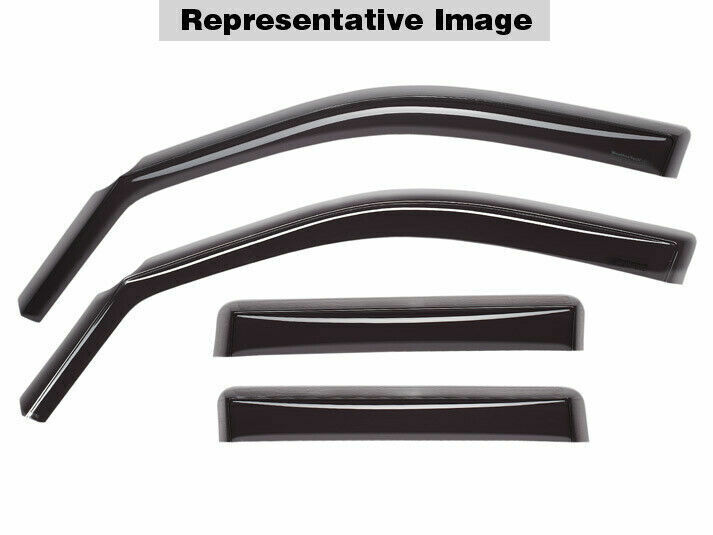 WeatherTech Side Window Deflectors for Cadillac STS / STS-V - 2005-2011 - Dark