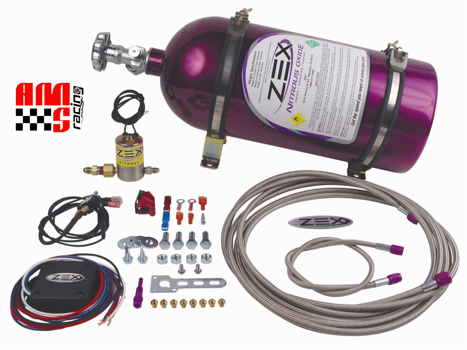 Zex 82028 35-200 HP Nitrous Oxide Kit for Universal EFI Diesel Engines