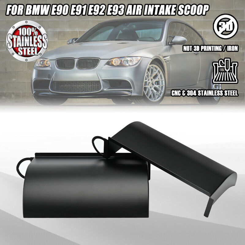 INTAKE SCOOP For BMW RAM AIR E90 E91 E92 E93 325i 325x 335i 330i 335D N54 N55 US