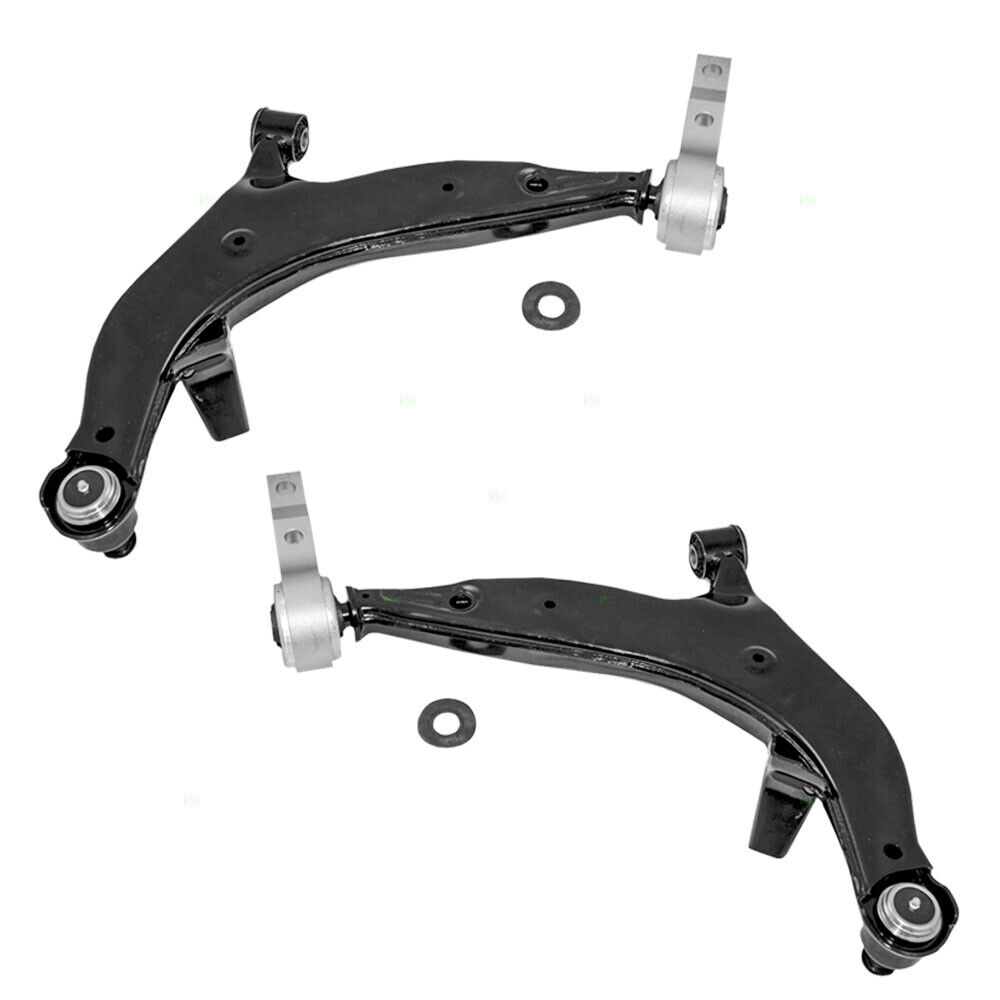 Set of Lower Front Control Arms w/ Bushings & Ball Joints for 04-09 Nissan Quest