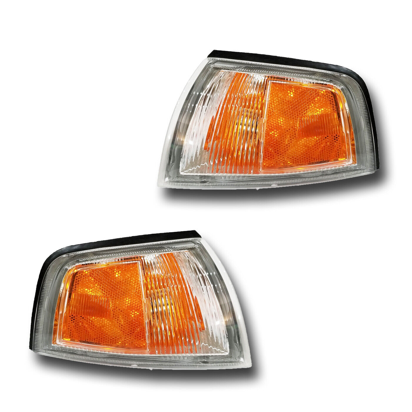 Fits 97-02 Mitsubishi Mirage COUPE Left Right Signal Parking Light Assembly Pair